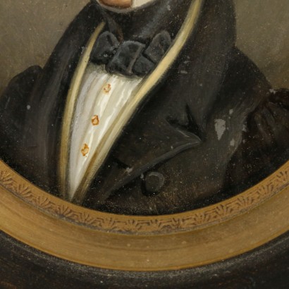 Portrait d'un Gentleman-détail