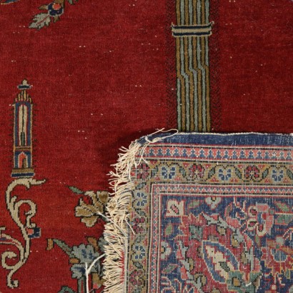 Antik, Teppich, Antike Teppiche, Antiker Teppich, Antiker Teppich, Neoklassizistischer Teppich, 20-30 Teppich, Kashan Teppich, Iran Teppich.