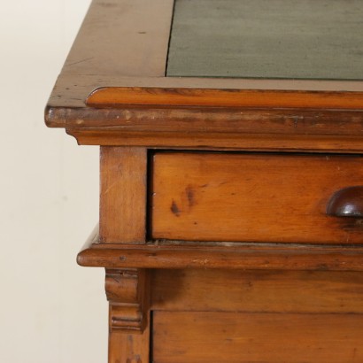 antiques, writing desk, antique writing desks, antique writing desk, antique Italian writing desk, antique writing desk, neoclassical writing desk, 19th century writing desk, writing desk with shutter.