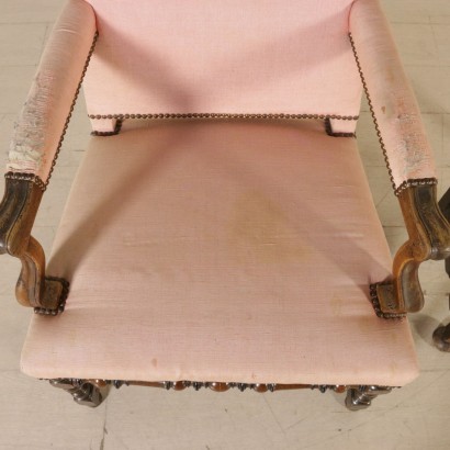 Fauteuil et une Paire de Chaises, de Moulinet spécial