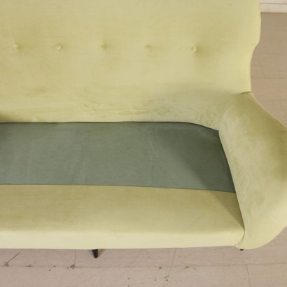 moderne Antiquitäten, modernes Design Antiquitäten, Sofa, modernes antikes Sofa, modernes antikes Sofa, italienisches Sofa, Vintage-Sofa, 60er-Jahre-Sofa, 50er-Jahre-Design-Sofa, 3-Sitzer-Sofa.