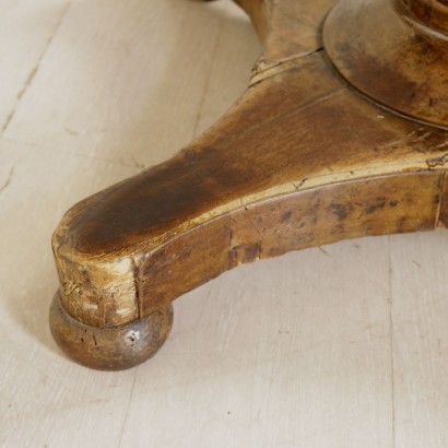 Round table with Marble top-unique