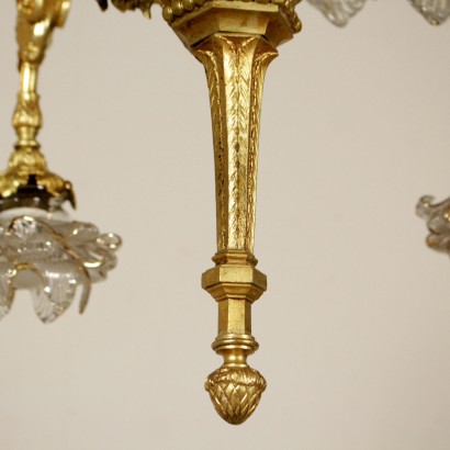 antiquariato, lampadario, antiquariato lampadari, lampadario antico, lampadario antico italiano, lampadario di antiquariato, lampadario neoclassico, lampadario del 900, lampadario in bronzo dorato.