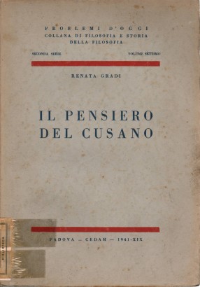 Il pensiero del Cusano