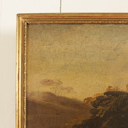 Landschaft mit Figurendetail