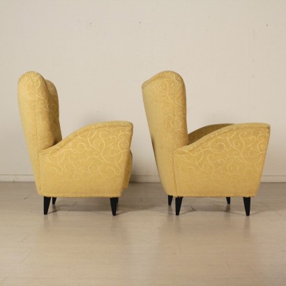 modern antiques, modern design antiques, armchair, modern antiques armchair, modern antiques armchair, Italian armchair, vintage armchair, 50s armchair, 50s design armchair, pair of armchairs.