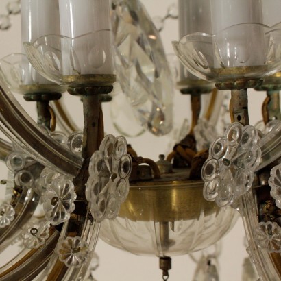 antique, chandelier, antique chandeliers, antique chandelier, antique Italian chandelier, antique chandelier, neoclassical chandelier, chandelier of the 900, Maria Theresa chandelier.