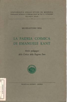 La paideia cosmica di Emanuel Kant