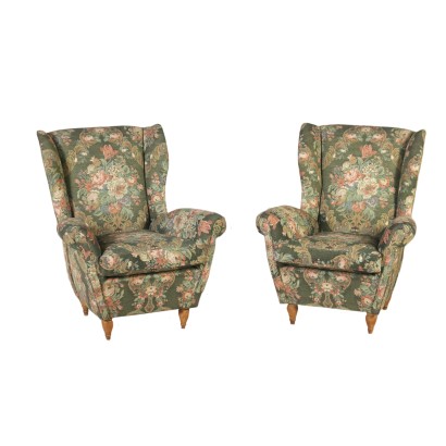 modern antiques, modern design antiques, armchair, modern antiques armchair, modern antiques armchair, Italian armchair, vintage armchair, 50s armchair, 50s design armchair, pair of armchairs.