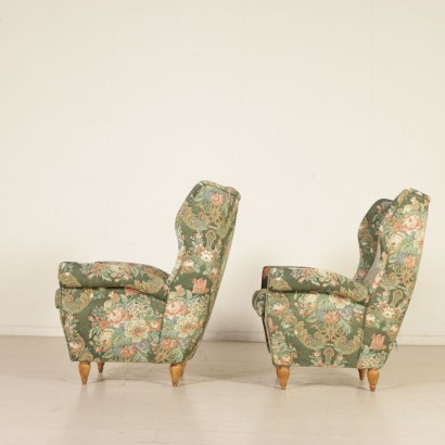 modern antiques, modern design antiques, armchair, modern antiques armchair, modern antiques armchair, Italian armchair, vintage armchair, 50s armchair, 50s design armchair, pair of armchairs.