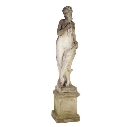 antiquités, statues, statues antiques, statues antiques, statues antiques italiennes, statue antique, statue néoclassique, statue 20ème siècle, statue représentant l'automne.