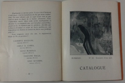 Les Peintres Futuristes Italiens. Exposition du 20 Mai au 5 Juin 1912, de 10 &#224; 6 heures