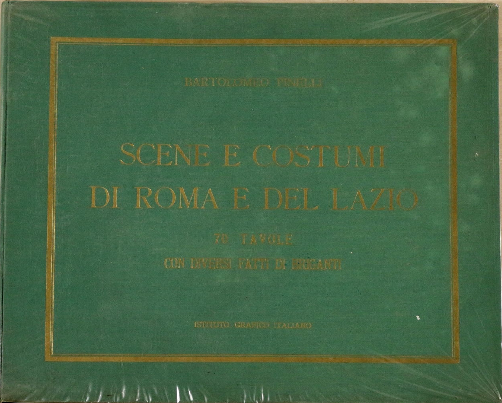 Des scènes et des costumes de Rome et du Latium, Bartolomeo Pinelli