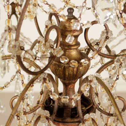 antique, chandelier, antique chandeliers, antique chandelier, antique Italian chandelier, antique chandelier, neoclassical chandelier, 800-900 chandelier, six-branched chandelier.