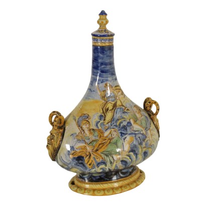 antiquariato, vaso, antiquariato vasi, vaso antico, vaso antico italiano, vaso di antiquariato, vaso neoclassico, vaso del 800-900, fiasca in ceramica.