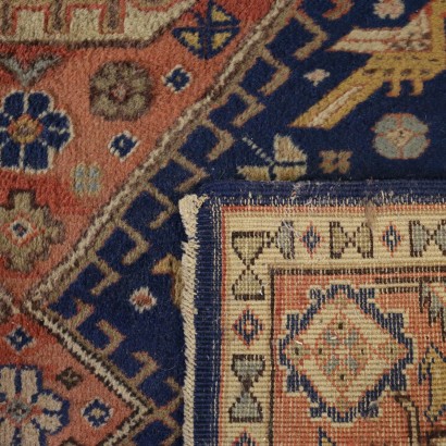 Nomadic Carpet Iran Cotton Handmade 1970s-1980s