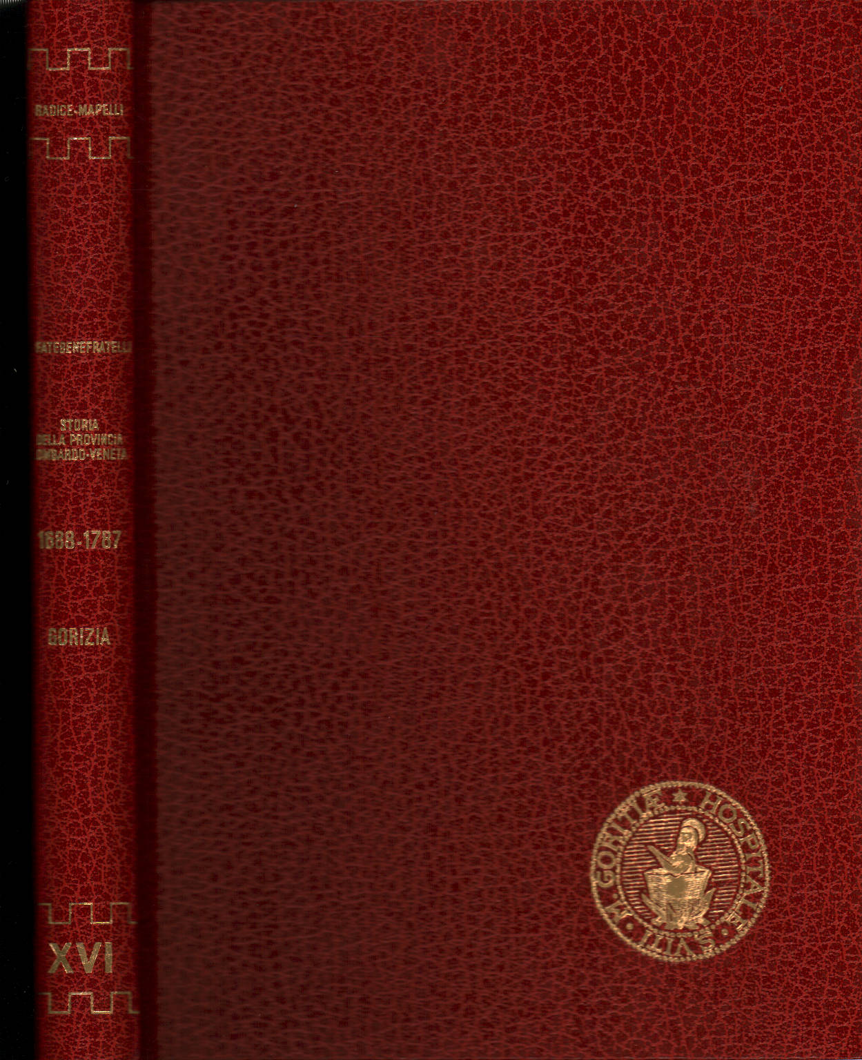 La Historia Fatebenefratelli de la Provincia de Lombardía, Gianfranco Radice Celestino Mapelli