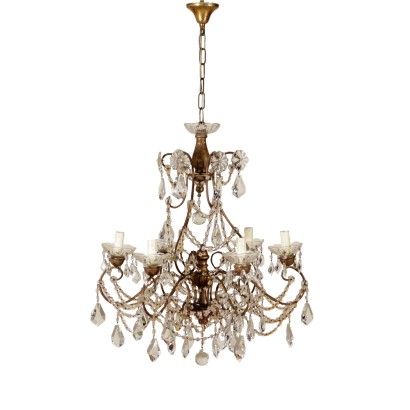 antique, chandelier, antique chandeliers, antique chandelier, antique Italian chandelier, antique chandelier, neoclassical chandelier, 800-900 chandelier, six-branched chandelier.