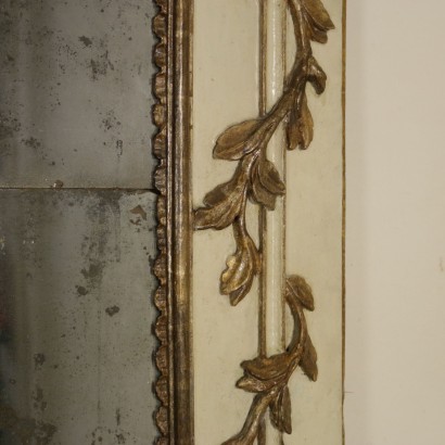 Refined Mantelpiece Mirror Manufactured in Naples Late 1700s