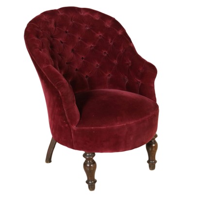 antique, armchair, antique armchairs, antique armchair, antique Italian armchair, antique armchair, neoclassical armchair, 20th century armchair, upholstered armchair.