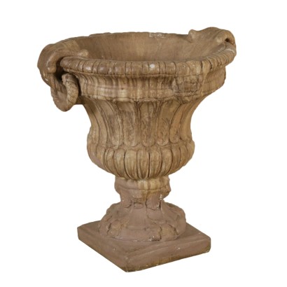 Grand Vase Grès Fabriqué en Italie XXeme siècle