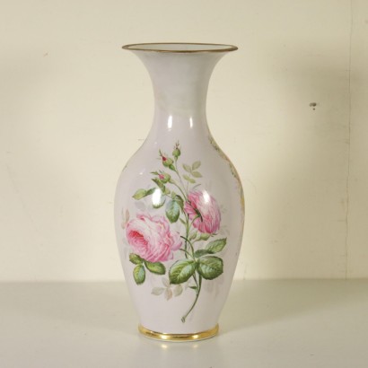 Antiquitäten, Vase, antike Vase, antike Vase, antike italienische Vase, antike Vase, klassizistische Vase, Vase der 900, Porzellanvase.