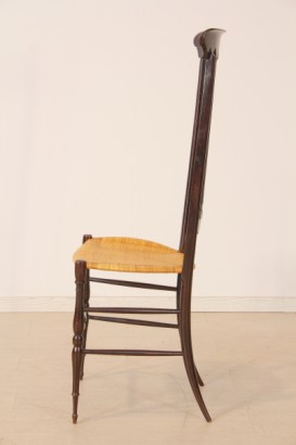 antiquariato, sedie, gruppo di cinque sedie chiavarine, sedie chiavarine, sedie italia, sedie del 900, sedie 900, sedie legno da frutto, sedie