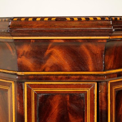 Coffee Table Maple Mahogany Rosewood Italy First Half of 1900s