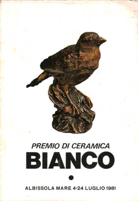 Premio di ceramica bianco