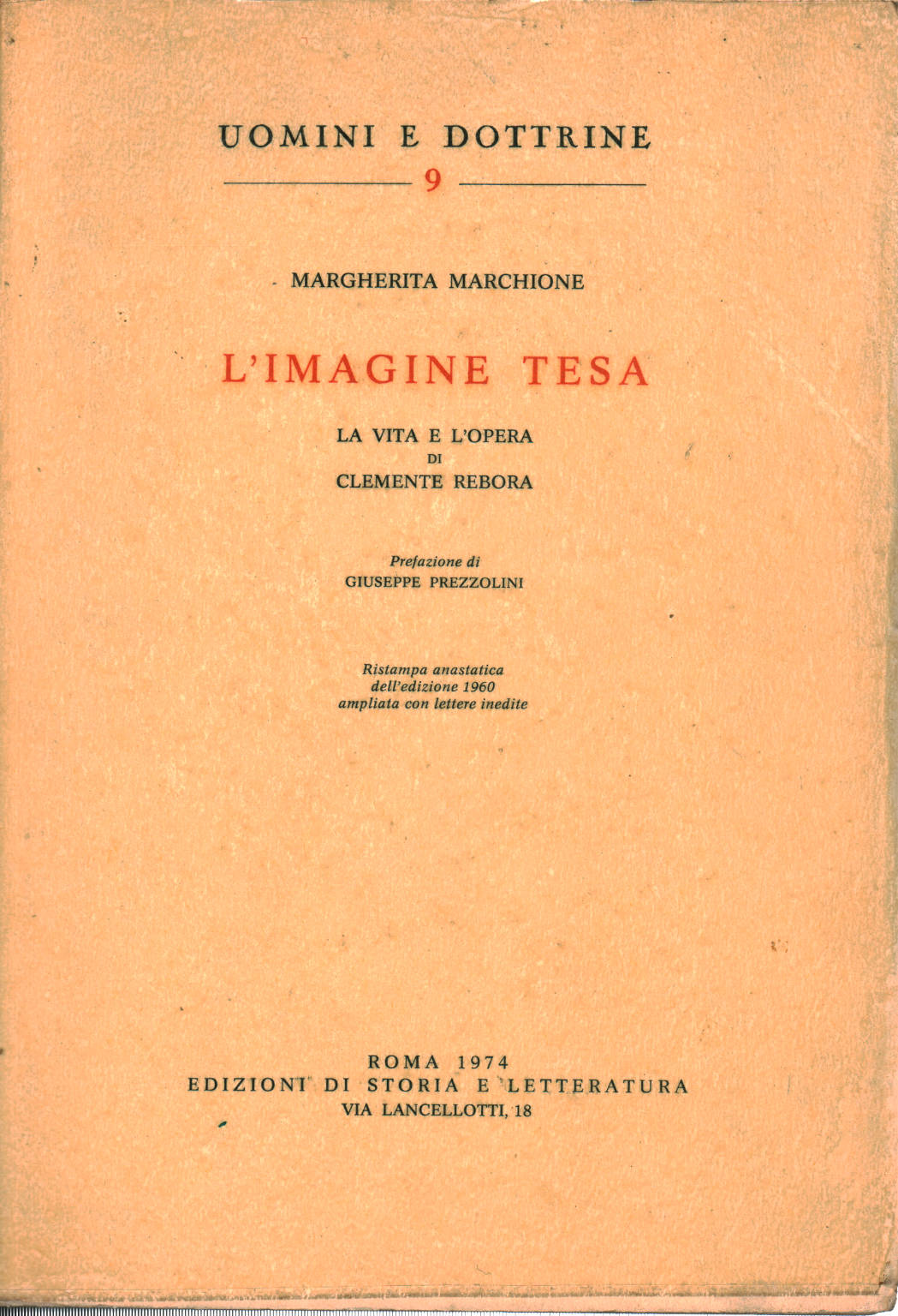 L'image est étirée, Margherita Marchione