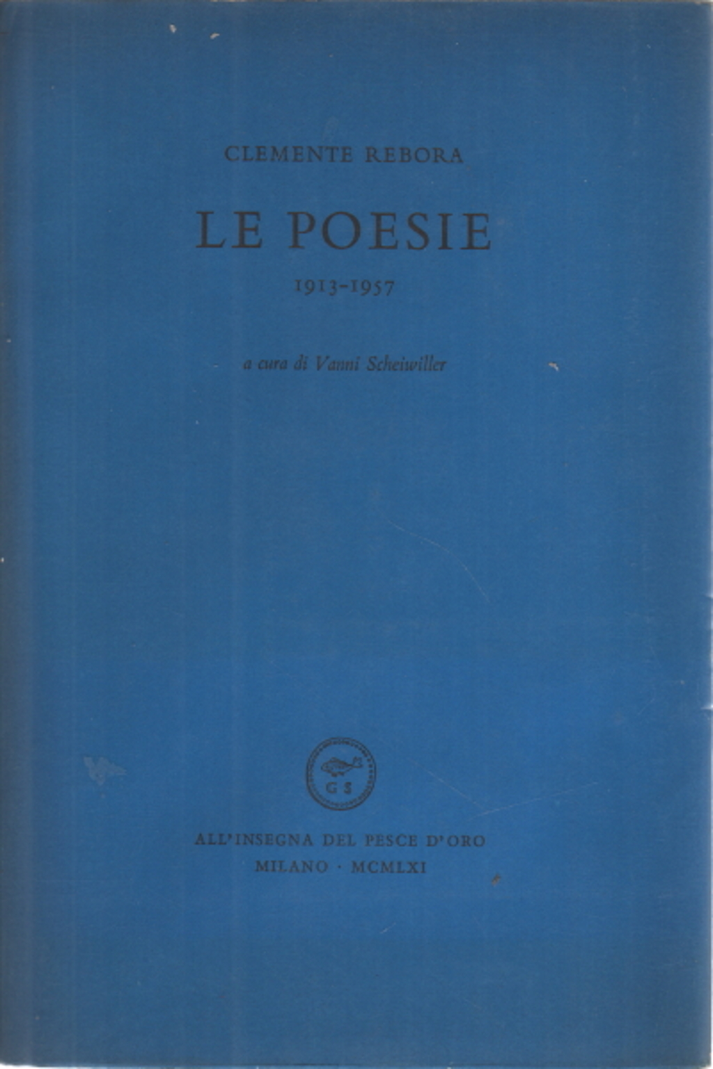 Le poesie 1913- 1957, Clemente Rebora