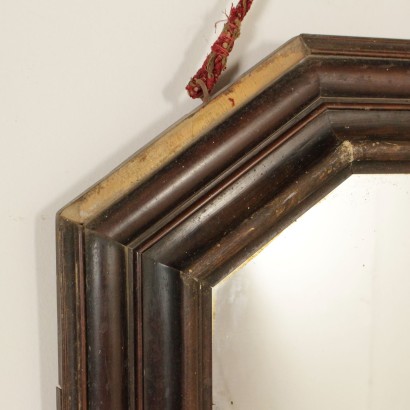 Octagonal Frame Cherry Italy Late 1600s-Early 1700s