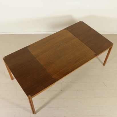 Table by Renato Forti Teak Veneer Vintage Italy 1960s-1970s