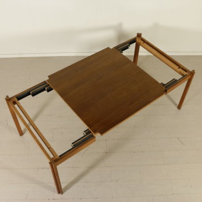 Table by Renato Forti Teak Veneer Vintage Italy 1960s-1970s