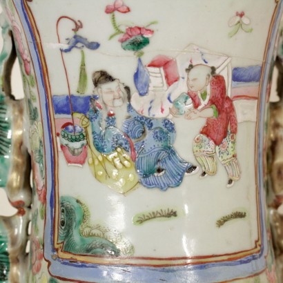 Grand vase en porcelaine chinoise spécial