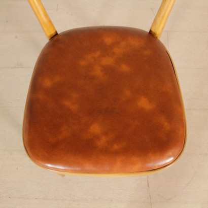modern antiques, modern design antiques, chair, modern antique chair, modern antique chair, Italian chair, vintage chair, 1950s-1960s chair, 1950s-1960s design chair, group of four chairs.