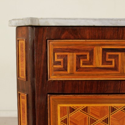 Chest of Drawers Bois de Rose Piedmont Italy Last Quarter of 1700s