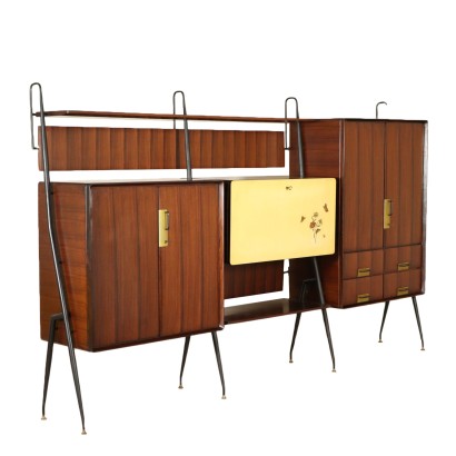 modernariato, modernariato di design, credenza, credenza modernariato, credenza di modernariato, credenza italiana, credenza vintage, credenza anni 60, credenza design anni 60, mobile Silvio Cavatorta, mobile soggiorno.