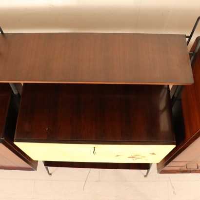 modernariato, modernariato di design, credenza, credenza modernariato, credenza di modernariato, credenza italiana, credenza vintage, credenza anni 60, credenza design anni 60, mobile Silvio Cavatorta, mobile soggiorno.