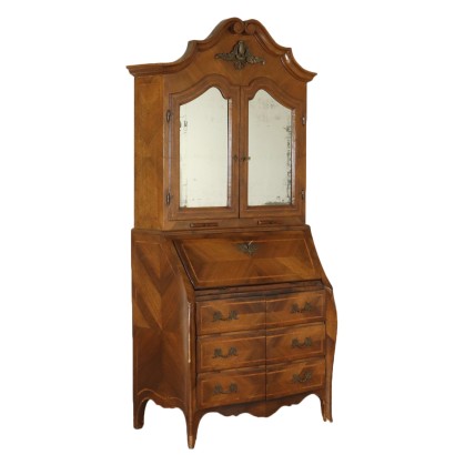 antiquités, secrétaire, secrétaire antique, secrétaire antique, secrétaire antique italienne, secrétaire antique, secrétaire néoclassique, secrétaire du XVIIIe siècle, trumeau de style génois.