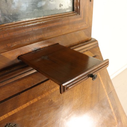 antiques, secretaire, antique secretaire, antique secretaire, antique Italian secretaire, antique secretaire, neoclassical secretaire, 18th century secretaire, Genoese-style trumeau.