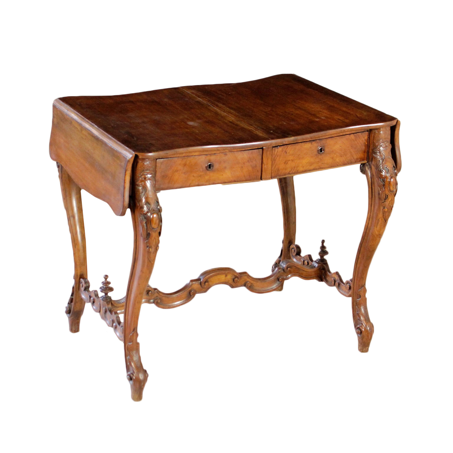 Bureau De Dame Louis Philippe Noyer Sculptures Italie Moitie 800 D Un Bureau Et D Un Bureau Antique Dimanoinmano It