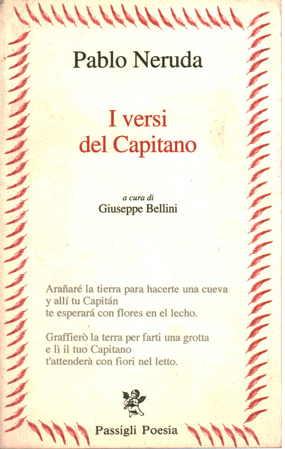 The Verses Of The Captain Pablo Neruda Poesia Straniera Poetry Library Dimanoinmano It