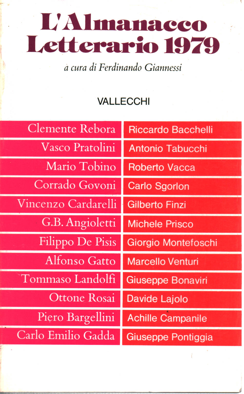 El Almanaque Literario 1979, Ferdinando Giannessi