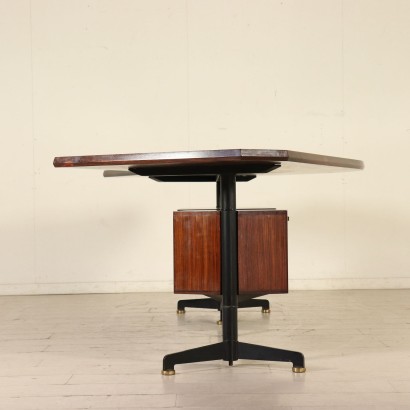 moderne Antiquitäten, modernes Design Antiquitäten, Schreibtisch, moderne Antiquitäten Schreibtisch, moderne Antiquitäten Schreibtisch, italienischer Schreibtisch, Vintage Schreibtisch, 50er Jahre Schreibtisch, 50er Jahre Design Schreibtisch, Osvaldo Borsani Schreibtisch.