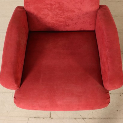 antigüedades modernas, antigüedades de diseño moderno, sillón, sillón de antigüedades modernas, sillón de antigüedades modernas, sillón italiano, sillón vintage, sillón de los años 50-60, sillón de diseño de los años 50-60, par de sillones.