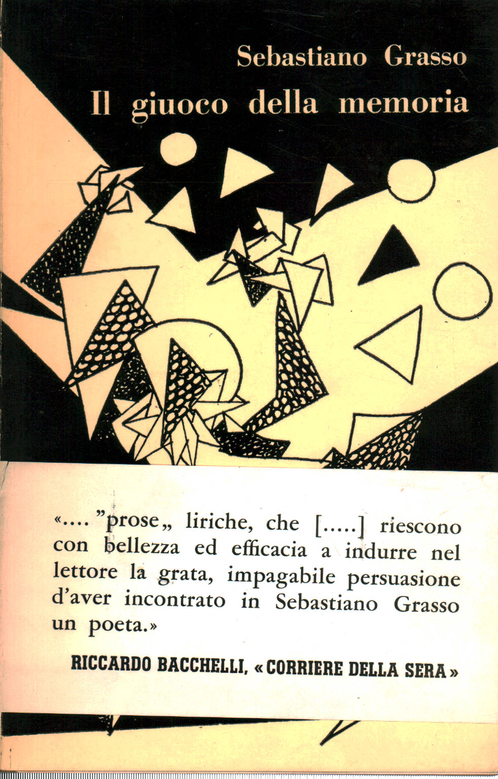 Il giuoco della memoria, Sebastiano Grasso