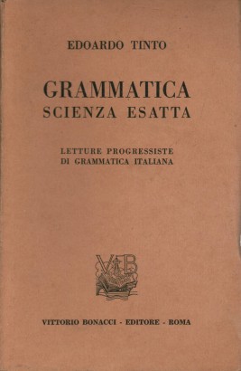 Grammatica scienza esatta
