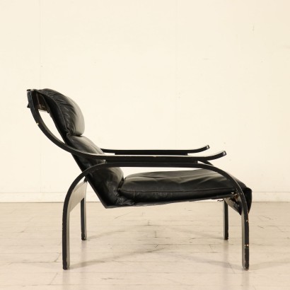 antigüedades modernas, antigüedades de diseño moderno, sillón, sillón de antigüedades modernas, sillón de antigüedades modernas, sillón italiano, sillón vintage, sillón de los 70-80, sillón de diseño de los 70-80, sillón Marco Zanuso.