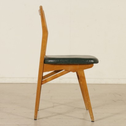 moderne Antiquitäten, modernes Design Antiquitäten, Stuhl, moderne Antiquitäten Stuhl, moderne Antiquitäten Stuhl, italienischer Stuhl, Vintage Stuhl, 1950er-1960er Stuhl, 1950er-1960er Design Stuhl, Gruppe von drei Stühlen.